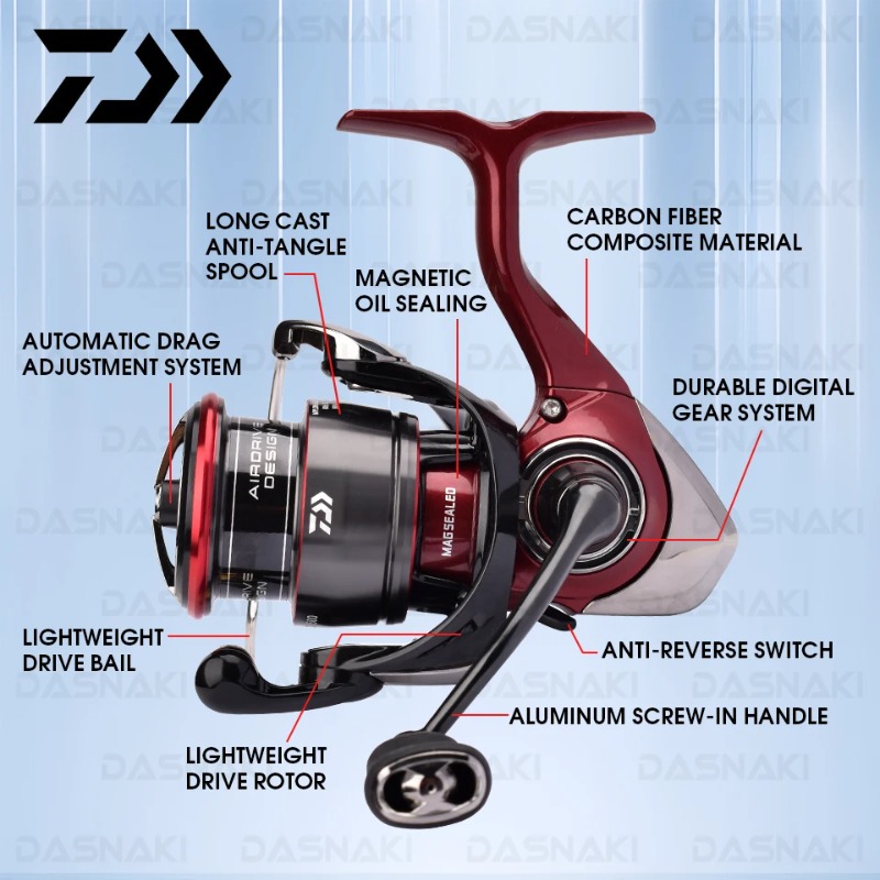 Originele DAIWA Visspoel CS LT - Daiwa Reel Fuego recensie en prijs