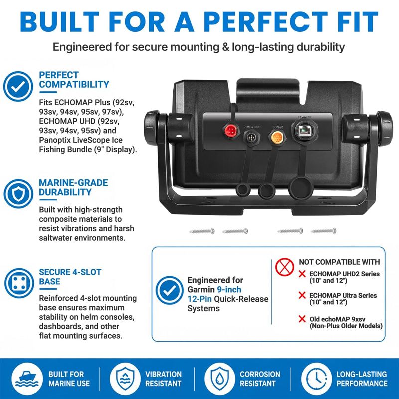 Bailbevestiging met snelkoppel - Fish Finder Mount recensie en prijs